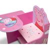 imageDelta Children Chair Desk with Storage Bin  Ideal for Arts ampamp Crafts Snack Time Homeschooling Homework ampamp More Peppa PigPeppa Pig