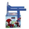 imageDelta Children Kids Convertible Activity Bench  Greenguard Gold Certified Nick Jr PAW PatrolMarvel Spidey and His Amazing Friends