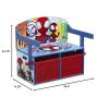 imageDelta Children Kids Convertible Activity Bench  Greenguard Gold Certified Nick Jr PAW PatrolMarvel Spidey and His Amazing Friends