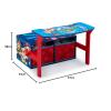 imageDelta Children Kids Convertible Activity Bench  Greenguard Gold Certified Nick Jr PAW PatrolNick Jr Paw Patrol