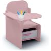 imageDelta Children MySize Chair Desk with Storage Bin  Greenguard Gold Certified NavyDusty Rose