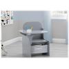imageDelta Children MySize Chair Desk with Storage Bin  Greenguard Gold Certified NavyGrey