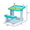 imageDisney Minnie Mouse Draw and Play Desk by Delta Children  Includes 10 Markers and Coloring Book PinkBluey