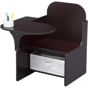 imageDelta Children MySize Chair Desk with Storage Bin  Greenguard Gold Certified NavyDark Chocolate