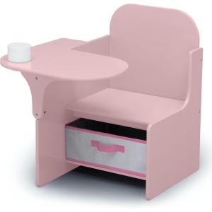 imageDelta Children MySize Chair Desk with Storage Bin  Greenguard Gold Certified NavyDusty Rose