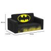 imageBatman Cozee FlipOut Sofa  2in1 Convertible Sofa to Lounger for Kids by Delta ChildrenBatman