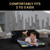 imageBatman Cozee FlipOut Sofa  2in1 Convertible Sofa to Lounger for Kids by Delta ChildrenBatman