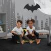 imageBatman Cozee FlipOut Sofa  2in1 Convertible Sofa to Lounger for Kids by Delta ChildrenBatman