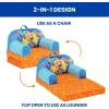 imageDelta Children  Blippi Cozee Buddy FlipOut Kids Chair BlueBlippi