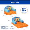 imageDelta Children  Blippi Cozee Buddy FlipOut Kids Chair BlueBlippi