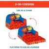 imageDelta Children  Blippi Cozee Buddy FlipOut Kids Chair BlueCars