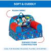imageDelta Children  Blippi Cozee Buddy FlipOut Kids Chair BlueMickey Mouse