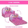 imageDelta Children  Blippi Cozee Buddy FlipOut Kids Chair BlueMinnie Mouse