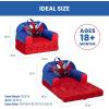 imageDelta Children  Blippi Cozee Buddy FlipOut Kids Chair BlueSpidey and His Amazing Friends