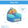 imageDelta Children  Spidey and His Amazing Friends Cozee Buddy Kids Chair BlueBlippi