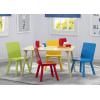imageDelta Children Kids Table and Chair Set 4 Chairs Included NaturalPrimaryNaturalPrimary Colors