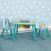 imageDelta Children Kids Table and Chair Set with Storage 2 Chairs Included  Greenguard Gold Certified  Ideal for Arts ampamp Crafts Snack Time Homeschooling Homework ampamp More CoComelonBluey