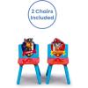 imageDelta Children Kids Table and Chair Set with Storage 2 Chairs Included  Greenguard Gold Certified  Ideal for Arts ampamp Crafts Snack Time Homeschooling Homework ampamp More CoComelonMulti Color
