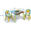 imageDelta Children Kids Table and Chair Set with Storage 2 Chairs Included  Greenguard Gold Certified  Ideal for Arts ampamp Crafts Snack Time Homeschooling Homework ampamp More CoComelonBaby Shark