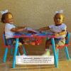 imageDelta Children Kids Table and Chair Set with Storage 2 Chairs Included  Greenguard Gold Certified  Ideal for Arts ampamp Crafts Snack Time Homeschooling Homework ampamp More CoComelonMulti Color