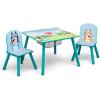 imageDelta Children Kids Table and Chair Set with Storage 2 Chairs Included  Greenguard Gold Certified  Ideal for Arts ampamp Crafts Snack Time Homeschooling Homework ampamp More CoComelonBluey