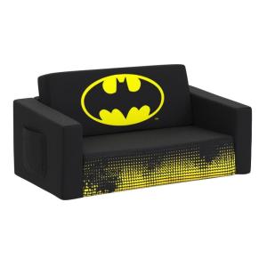 imageBatman Cozee FlipOut Sofa  2in1 Convertible Sofa to Lounger for Kids by Delta ChildrenBatman