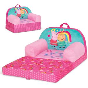 imageDelta Children  Blippi Cozee Buddy FlipOut Kids Chair BluePeppa Pig