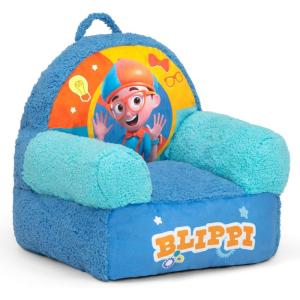 imageDelta Children  Spidey and His Amazing Friends Cozee Buddy Kids Chair BlueBlippi