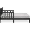 imageDelta Children Collins Wood Toddler Bed Greenguard Gold Certified Midnight GreyMidnight Grey
