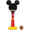 imageDelta Children Disney Mickey Mouse Plastic Basketball Set  Includes Basketball Hoop 1 Basketball and Ball Pump RedBlackMickey Mouse