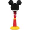 imageDelta Children Disney Mickey Mouse Plastic Basketball Set  Includes Basketball Hoop 1 Basketball and Ball Pump RedBlackMickey Mouse