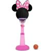 imageDelta Children Disney Mickey Mouse Plastic Basketball Set  Includes Basketball Hoop 1 Basketball and Ball Pump RedBlackMinnie Mouse