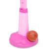 imageDelta Children Disney Mickey Mouse Plastic Basketball Set  Includes Basketball Hoop 1 Basketball and Ball Pump RedBlackMinnie Mouse