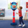 imageDelta Children Disney Mickey Mouse Plastic Basketball Set  Includes Basketball Hoop 1 Basketball and Ball Pump RedBlackPAW Patrol
