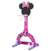 imageDelta Children Disney Minnie Mouse 4in1 Sports Center  Adjustable Easy Score Basketball Hoop SoccerHockey Net and Golf Game 4 GolfHockey Balls PinkMinnie Mouse