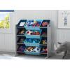 imageDelta Children Kids Toy Storage Organizer with 12 Plastic Bins  Greenguard Gold Certified NaturalPrimaryGreyBlue