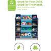 imageDelta Children Kids Toy Storage Organizer with 12 Plastic Bins  Greenguard Gold Certified NaturalPrimaryGreyBlue