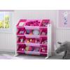 imageDelta Children Kids Toy Storage Organizer with 12 Plastic Bins  Greenguard Gold Certified NaturalPrimaryWhitePink
