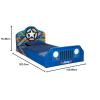 imageDelta Children Minions Upholstered Twin Bed BlueBlue