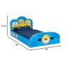 imageDelta Children Minions Upholstered Twin Bed BlueMinions