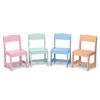 imageDelta Children MySize Kids Table with 4 Chairs Bianca WhitePastelBianca WhitePastel