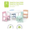imageDelta Children MySize Kids Table with 4 Chairs Bianca WhitePastelBianca WhitePastel