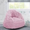 imageDelta Children Snuggle Foam Filled Chair Toddler Size for Kids Up to 6 Years Old Pink