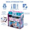 imageDisney Frozen II 6 Bin Design and Store Toy Organizer by Delta Children Greenguard Gold CertifiedDisney Frozen II
