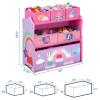 imageDisney Frozen II 6 Bin Design and Store Toy Organizer by Delta Children Greenguard Gold CertifiedPeppa Pig Unicorn
