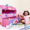 imageDisney Frozen II 6 Bin Design and Store Toy Organizer by Delta Children Greenguard Gold CertifiedPeppa Pig Unicorn