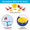 imagePAW Patrol Water Table by Delta Children  3Tier Water Table with 11Piece Toy Set BlueSpidey and His Amazing Friends