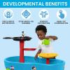 imagePAW Patrol Water Table by Delta Children  3Tier Water Table with 11Piece Toy Set BlueSpidey and His Amazing Friends