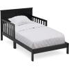 imageDelta Children Collins Wood Toddler Bed Greenguard Gold Certified Midnight GreyMidnight Grey