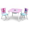 imageDelta Children Kids Table and Chair Set with Storage 2 Chairs Included  Ideal for Arts ampamp Crafts Snack Time Homeschooling Homework ampamp More Peppa PigTrolls World Tour